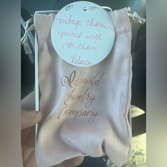 Upcycled Versace charm necklace - Picture 6 of 6